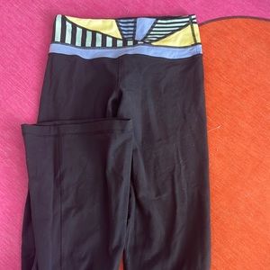 Black lululemon flares